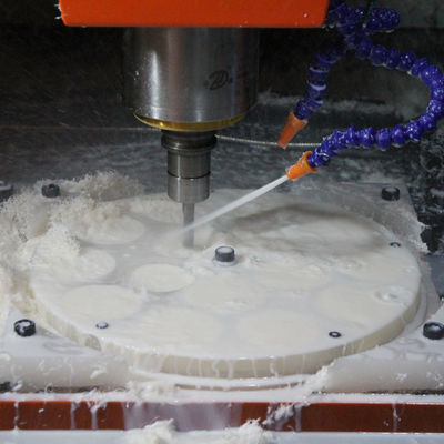 Polypropylene CNC প্লাস্টিক অংশ, CNC মেশিন উপাদান উচ্চ নির্ভুলতা